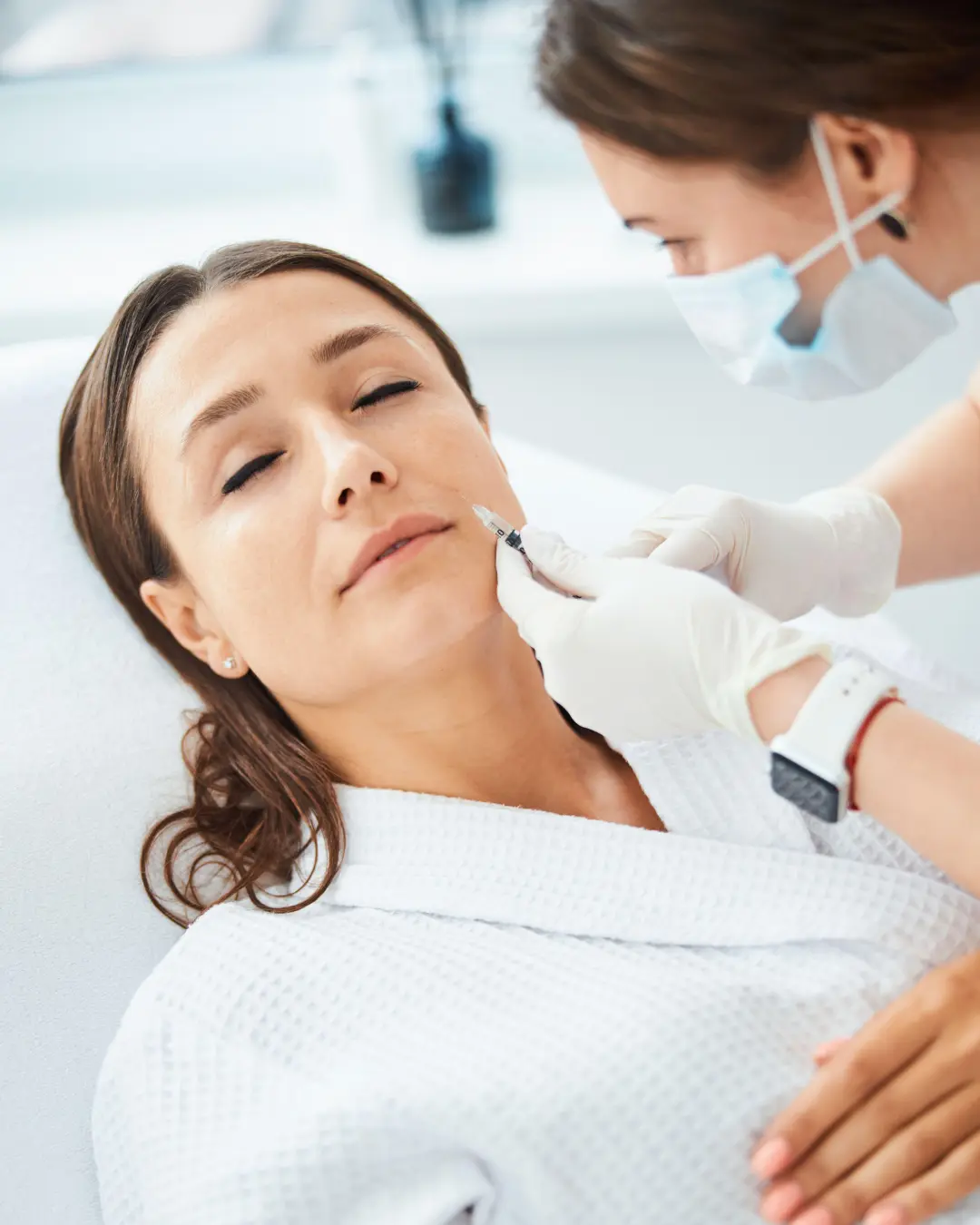 Nasolabial fold softening with fillers